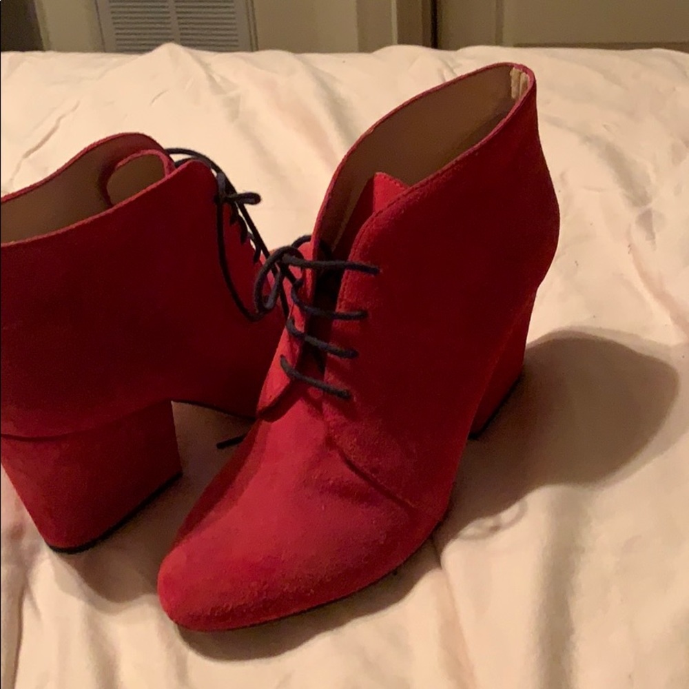 Red Angle boots